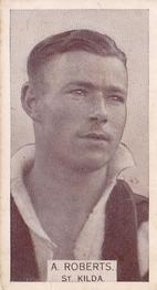 1933 Wills's Victorian Footballers (Small) #84 Arthur Roberts Front